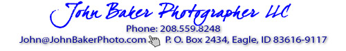 John Baker Photographer of Boise, Idaho